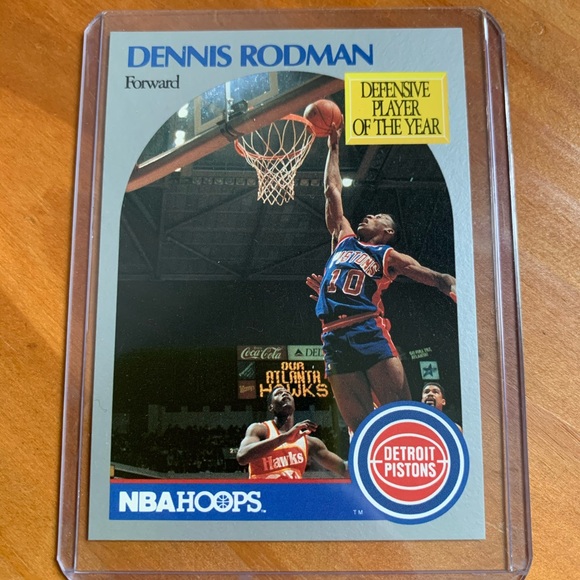 NBA | Toys | Dennis Rodman 99 Nba Hoops Defensive Player Of The Year